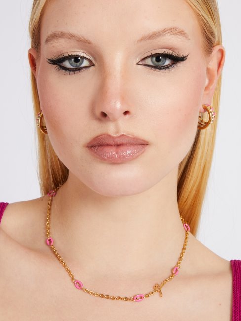 Collier Pop Links' Pink Guess