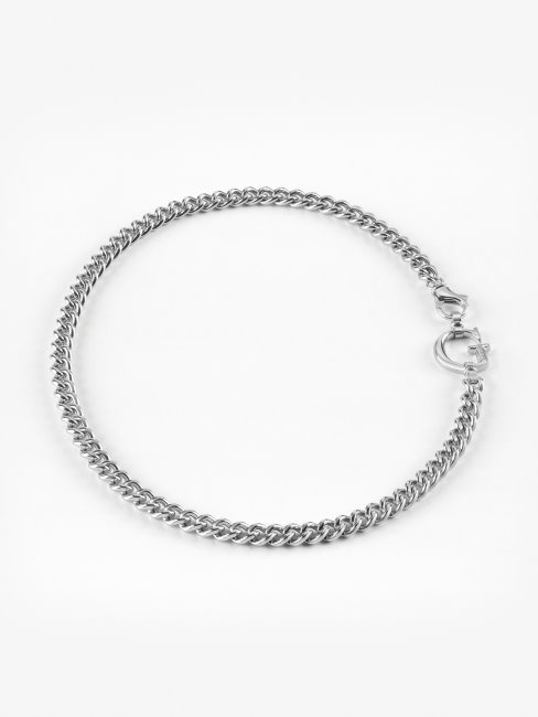 Chaîne En Argent Chaîne 'collier Suppose