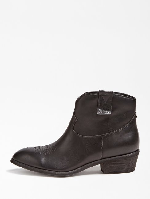 Guess Bottines Sienna Camperos Noires