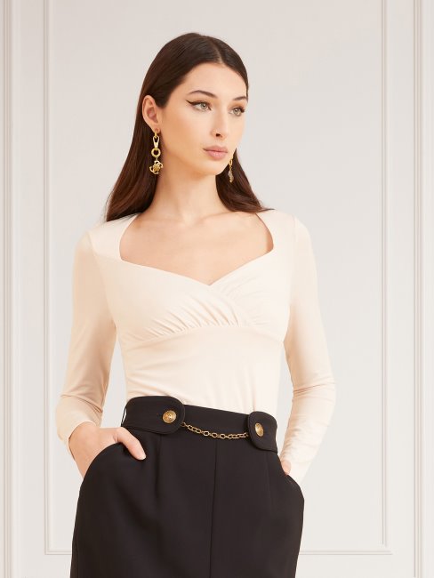Top Crème Drapé Guess Marciano