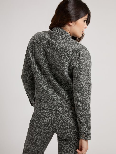 Veste En Jean Regular Fit Guess Vert