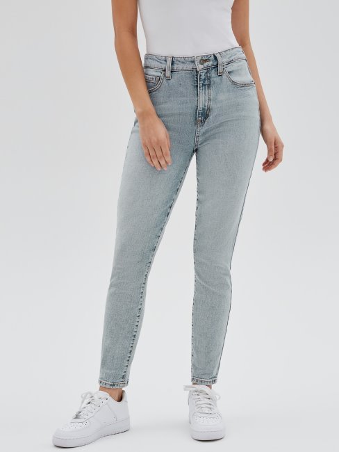 Guess Pantalon Denim Skinny Bleu Clair