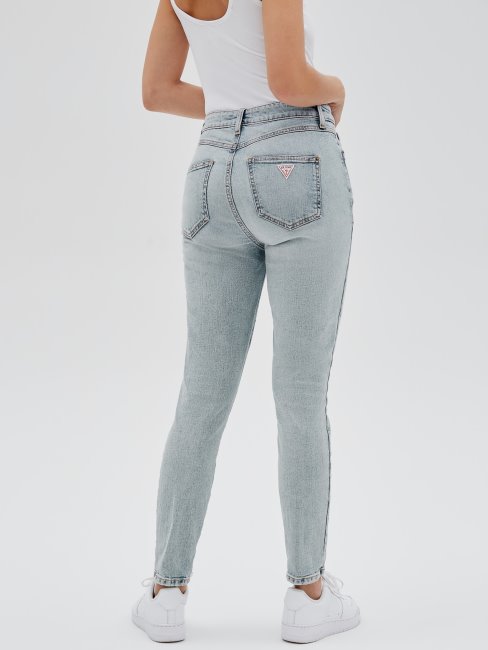 Guess Pantalon Denim Skinny Bleu Clair