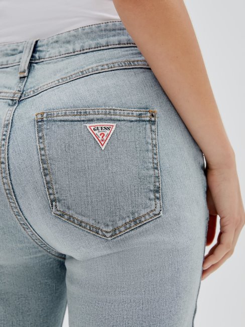 Guess Pantalon Denim Skinny Bleu Clair