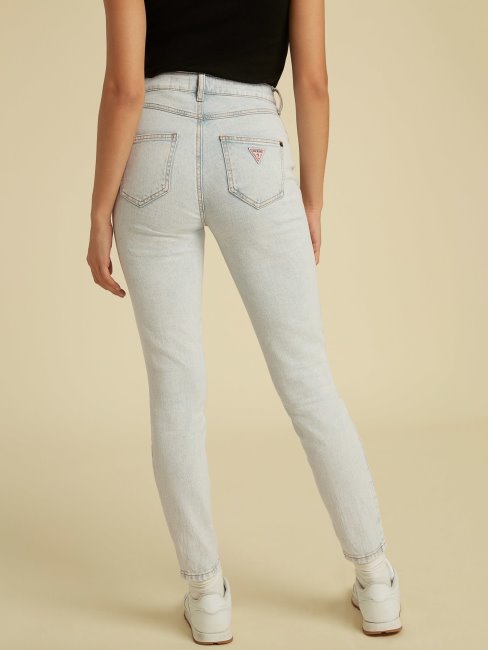 Guess Pantalon Denim Skinny Bleu Clair