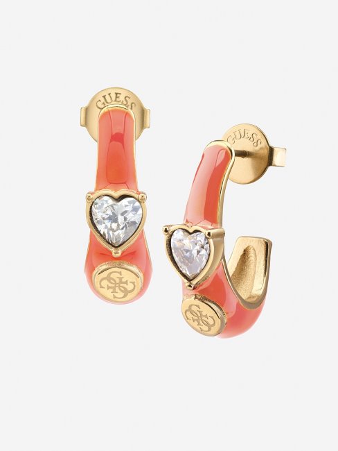 Boucles D'oreilles Néons Guess Orange