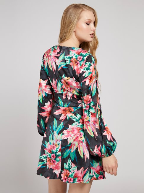 Guess Robe à Imprimé Floral Fantasme Floral