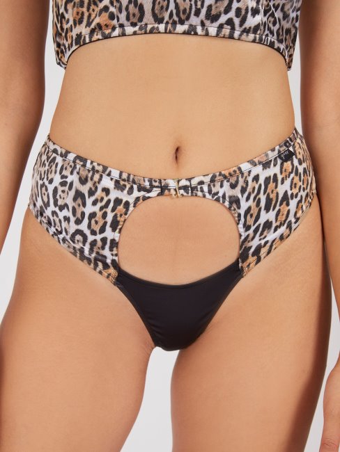 Guess Animalier All Over Satin Imprimé Brésilien