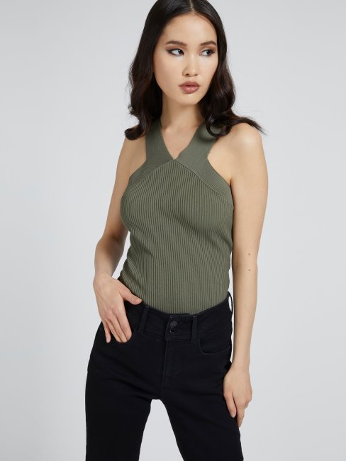 Pull Débardeur Guess Vert