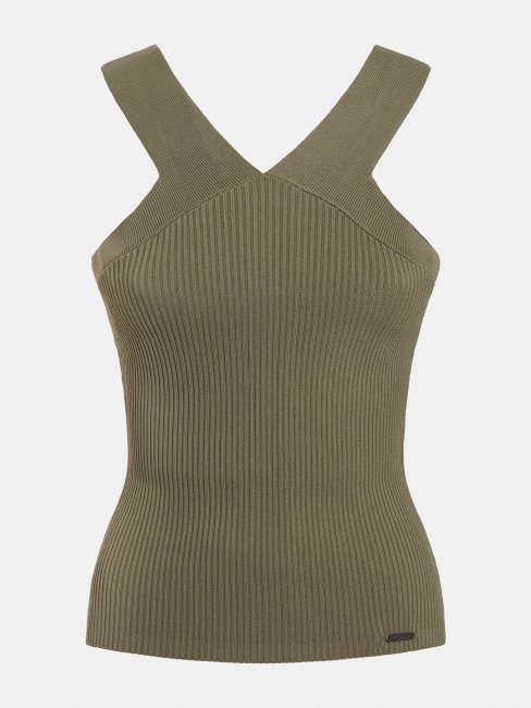 Pull Débardeur Guess Vert