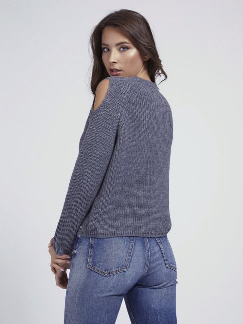 Pull Guess Gris Ajouré