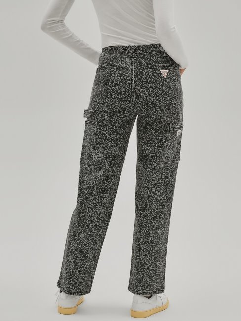 Pantalon Denim Cargo Guess Vert