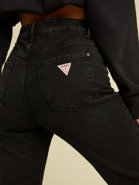 Pantalon Denim Relax Noir Guess