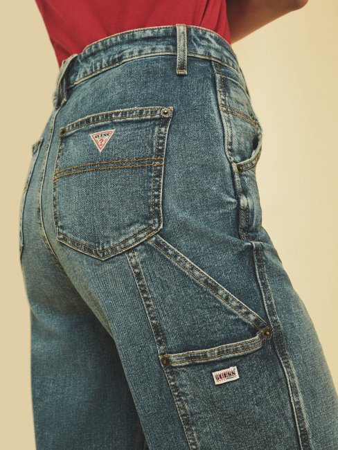 Pantalon Cargo Bleu Guess