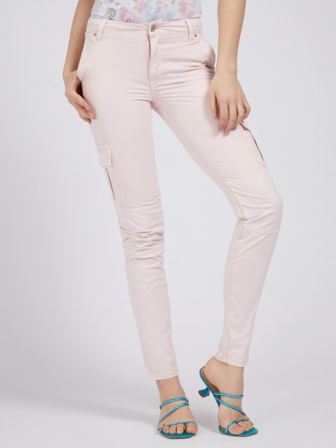 Pantalon Cargo Skinny Rose Clair Guess