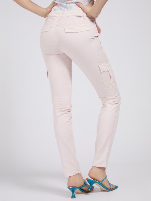 Pantalon Cargo Skinny Rose Clair Guess