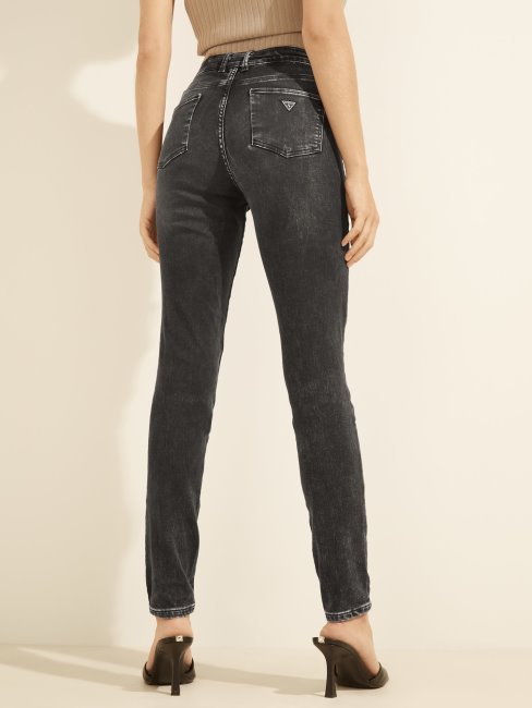 Pantalon Denim Coupé Jegging Gris Guess