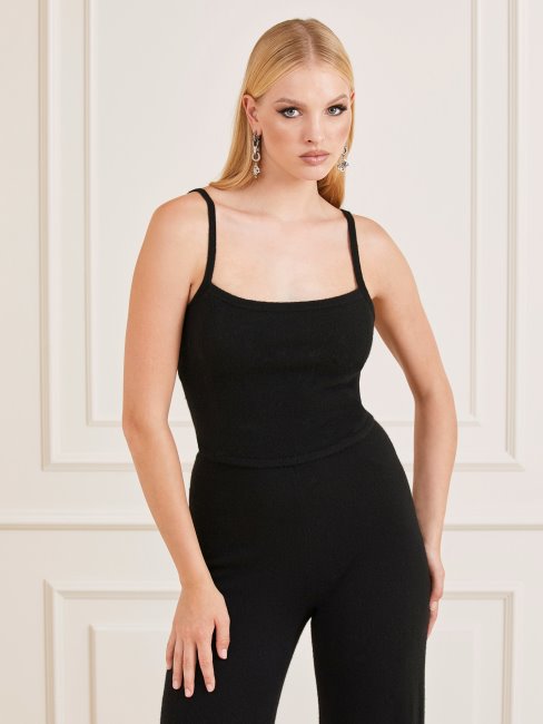 Guess Marciano Pull En Cachemire Noir