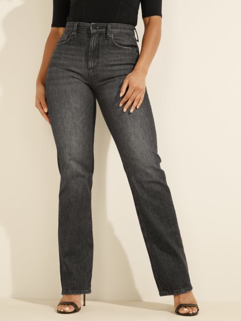 Pantalon Denim Droit Guess Gris