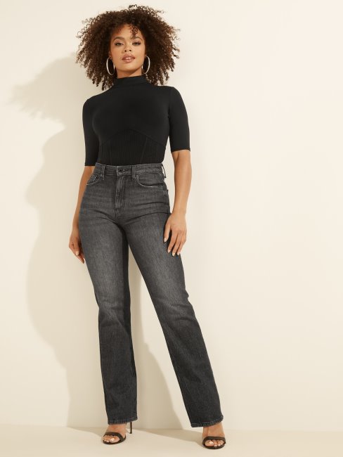 Pantalon Denim Droit Guess Gris