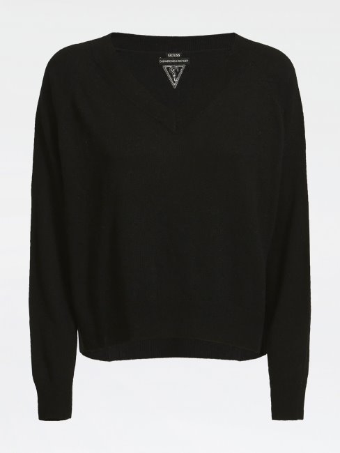 Pull Guess Col V Noir