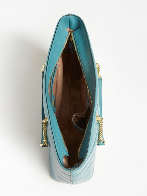 Natalie Shopper Matelassé Vert Guess