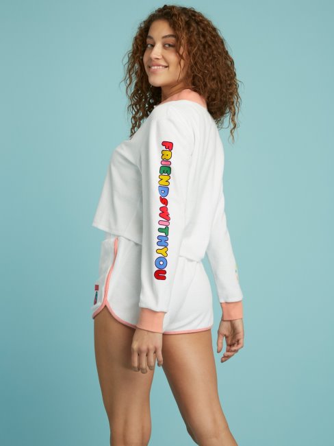 Polo Court Guess Blanc Multi