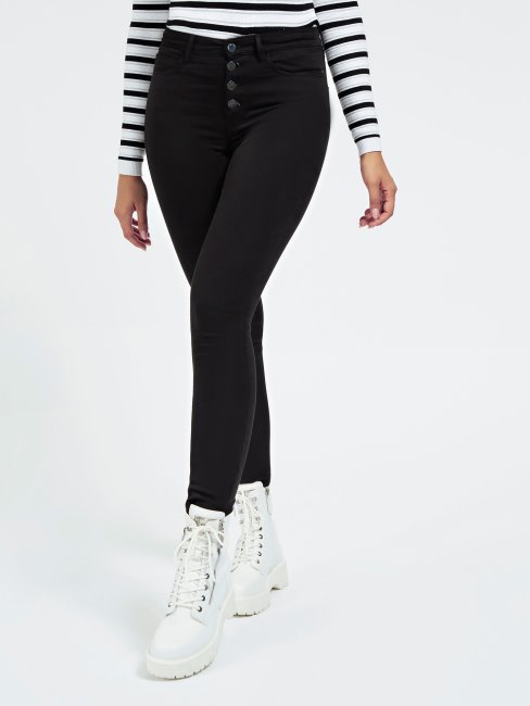 Pantalon Skinny Noir Guess