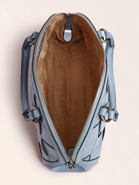 Sac à Main Giorgia Luxe Multi Beige En Cuir Véritable Guess