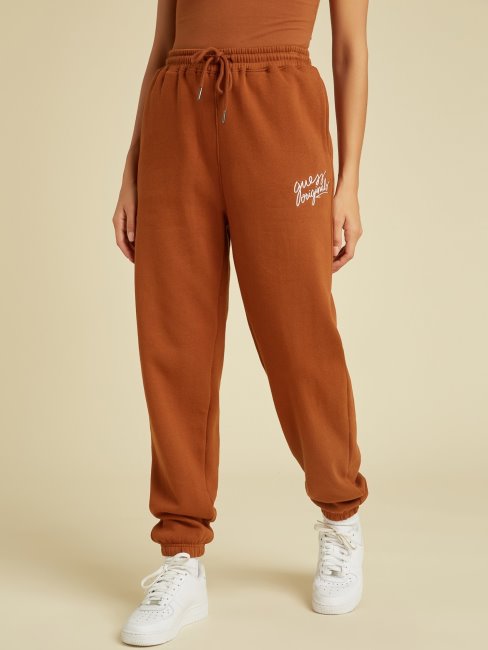 Guess De Jogging Rouge à Logo Sur Le Devant