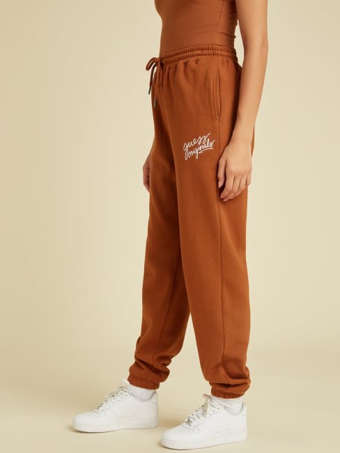 Guess De Jogging Rouge à Logo Sur Le Devant