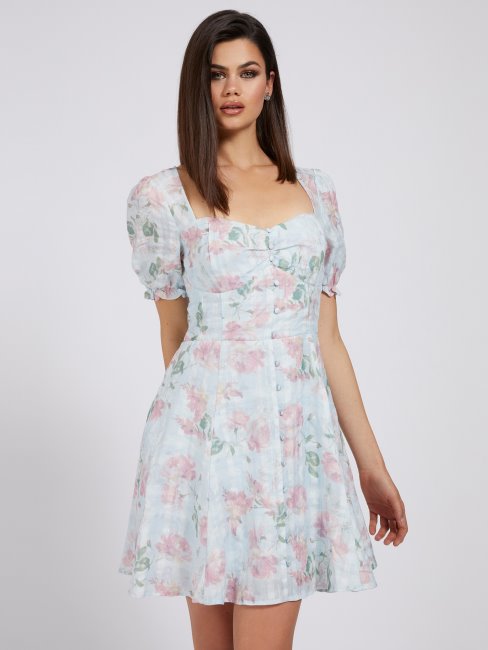 Robe à Imprimé Floral Fantaisie Florale