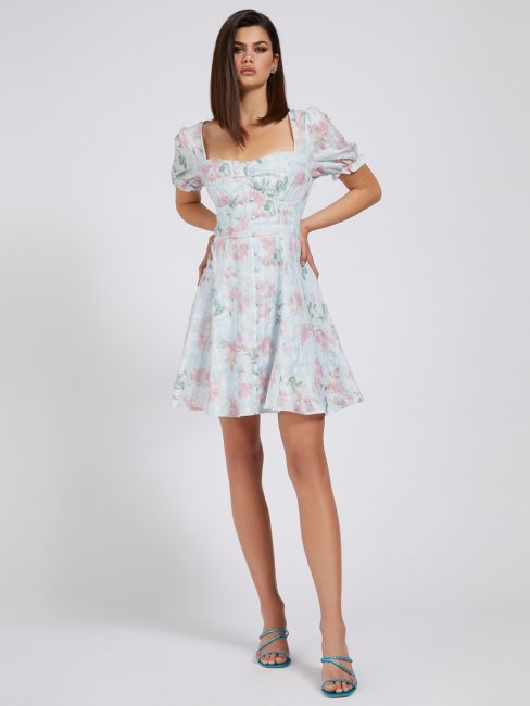 Robe à Imprimé Floral Fantaisie Florale