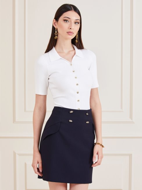 Blanc Pull Marciano Polo Body Guess