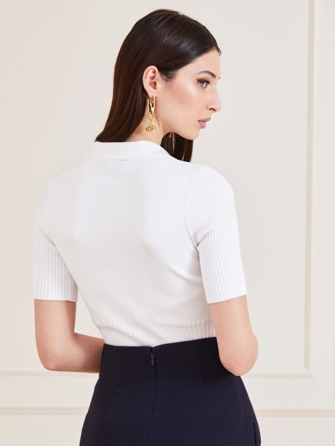 Blanc Pull Marciano Polo Body Guess