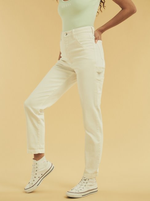 Pantalon Cargo Blanc Guess
