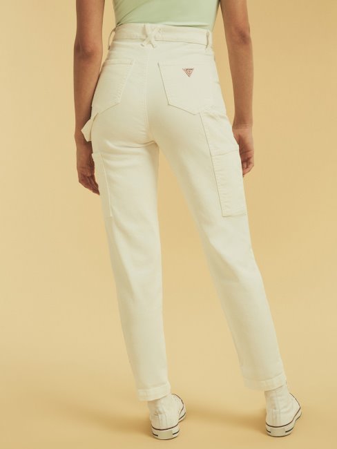 Pantalon Cargo Blanc Guess