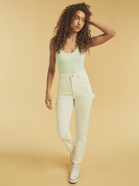 Pantalon Cargo Blanc Guess