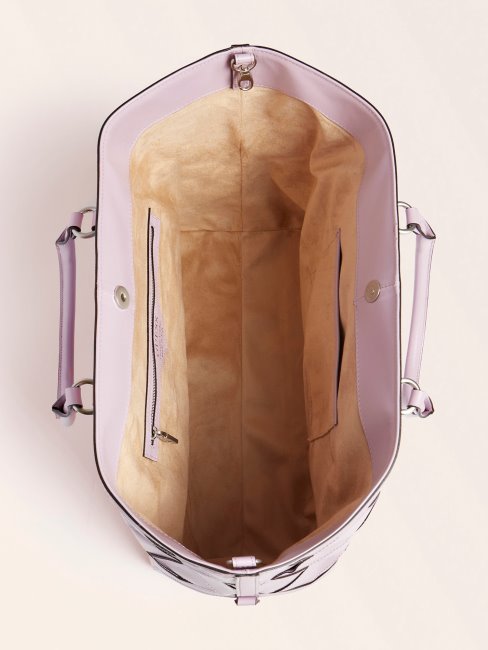 Sac à Main Guess Lilas Giorgia Luxe En Cuir Véritable