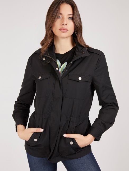 Veste Guess Noire à Taille élastiquée