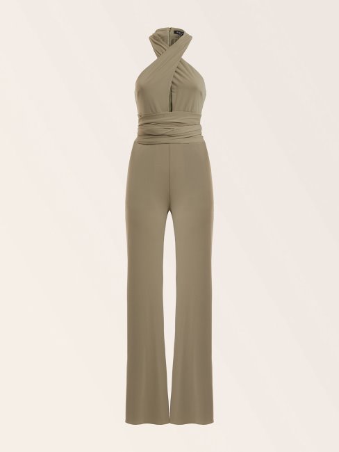 Combinaison Guess Marciano Verte à Dos Nu