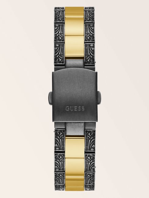 Montre Analogique Guess Argent Bicolore