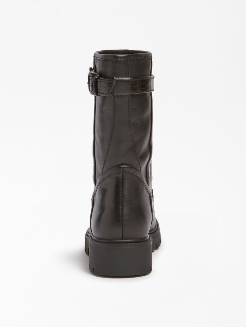 Radlyn Véritable Bottine En Cuir Guess Noir