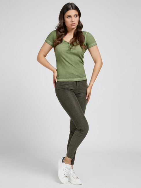 Fermeture Boutonnée Guess Vert