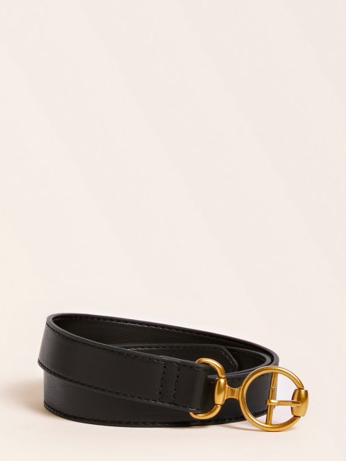 Ceinture Noire Boucle Marciano Guess