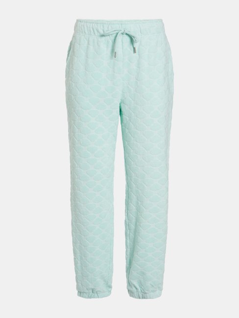 Pantalon Imprimé Bleu Guess
