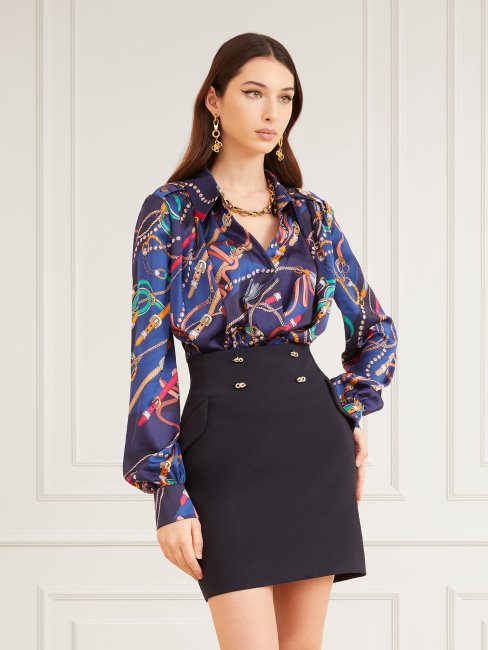 Marciano Imprimé Sur Tout Le Corps Guess Bleu Multi