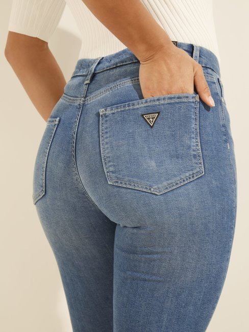 Guess Pantalon Denim Skinny Bleu