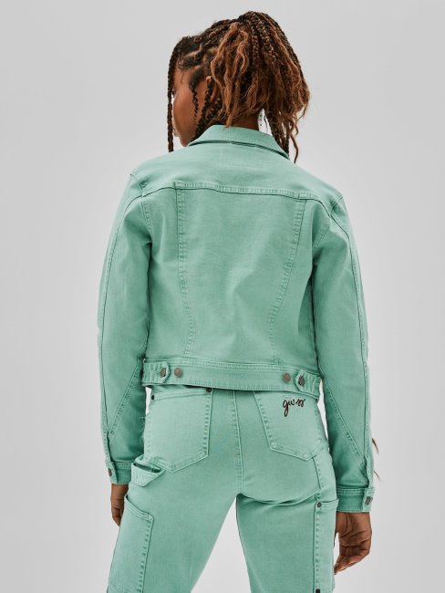 Veste En Jean Slim Bleu Guess