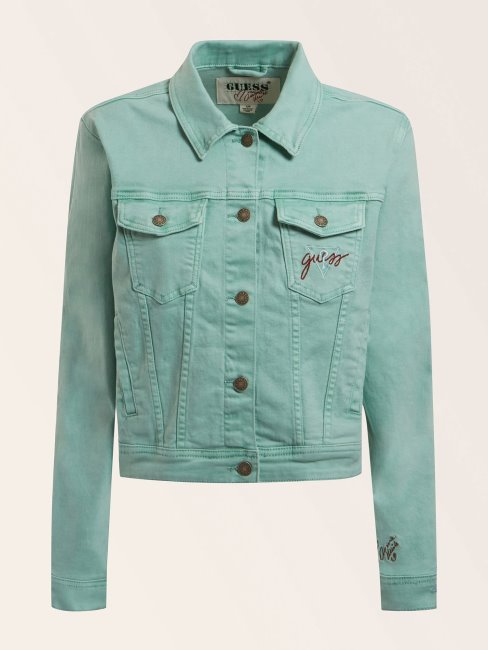 Veste En Jean Slim Bleu Guess
